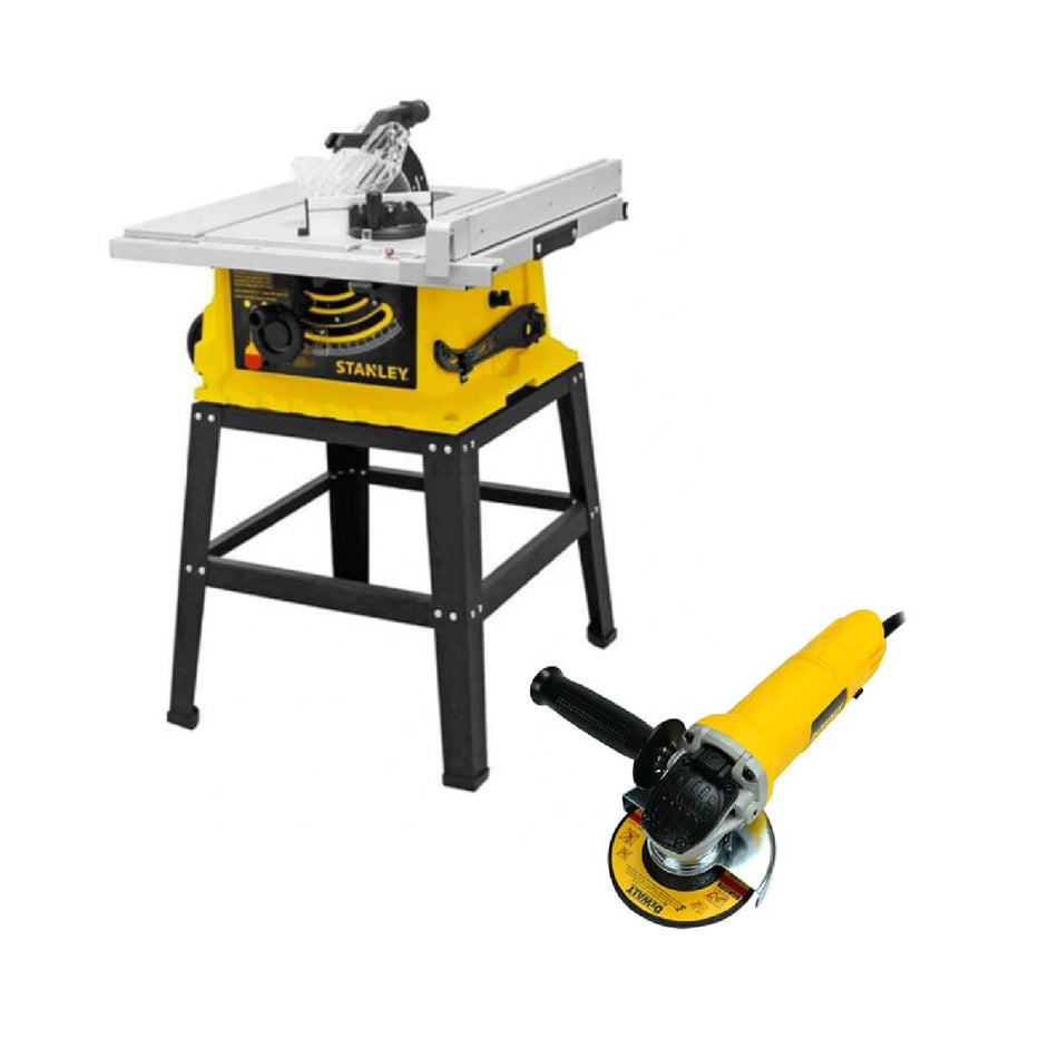 COMBO SIERRA MESA SST1801 + ESMERIL DEWALT DWE4120 SKU HSTE46