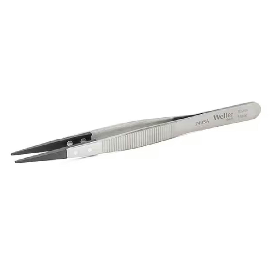 PINZA TWEEZERS ANTI-MAG PLANOS REDONDOS SKU HWLE2ASA