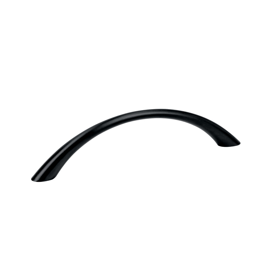 Jaladera de 96mm estilo 'Arco' acabado negro, Hermex SKU JAL-0261