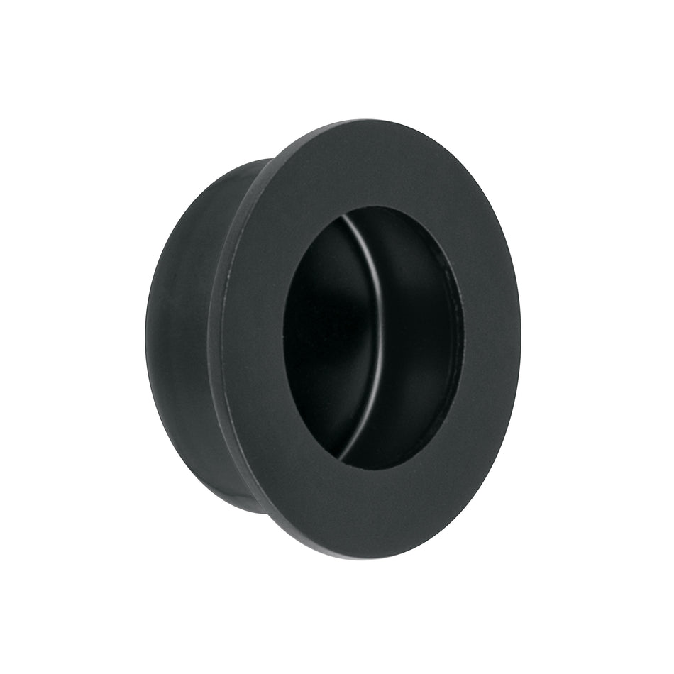 JALADERA DE EMBUTIR CIRCULAR NO. 2 ACABADO NEGRO SKU JALED-62