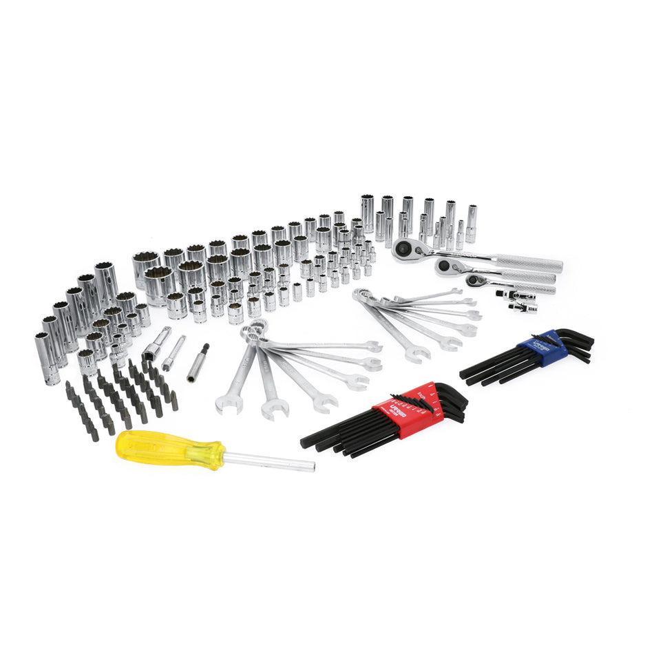 JUEGO COMBINADO DE HERRAMIENTA EN MALETIN PLASTICO 170 PIEZAS SKU JCB03