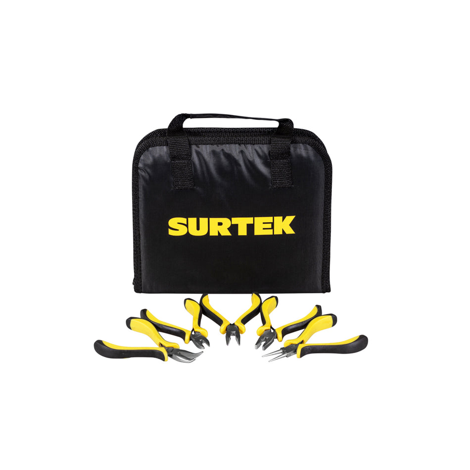 JUEGO COMBINADO DE HERRAMIENTAS PARA ELECTRICISTA 6 PIEZAS, CON ESTUCHE PLASTICO SKU JE60