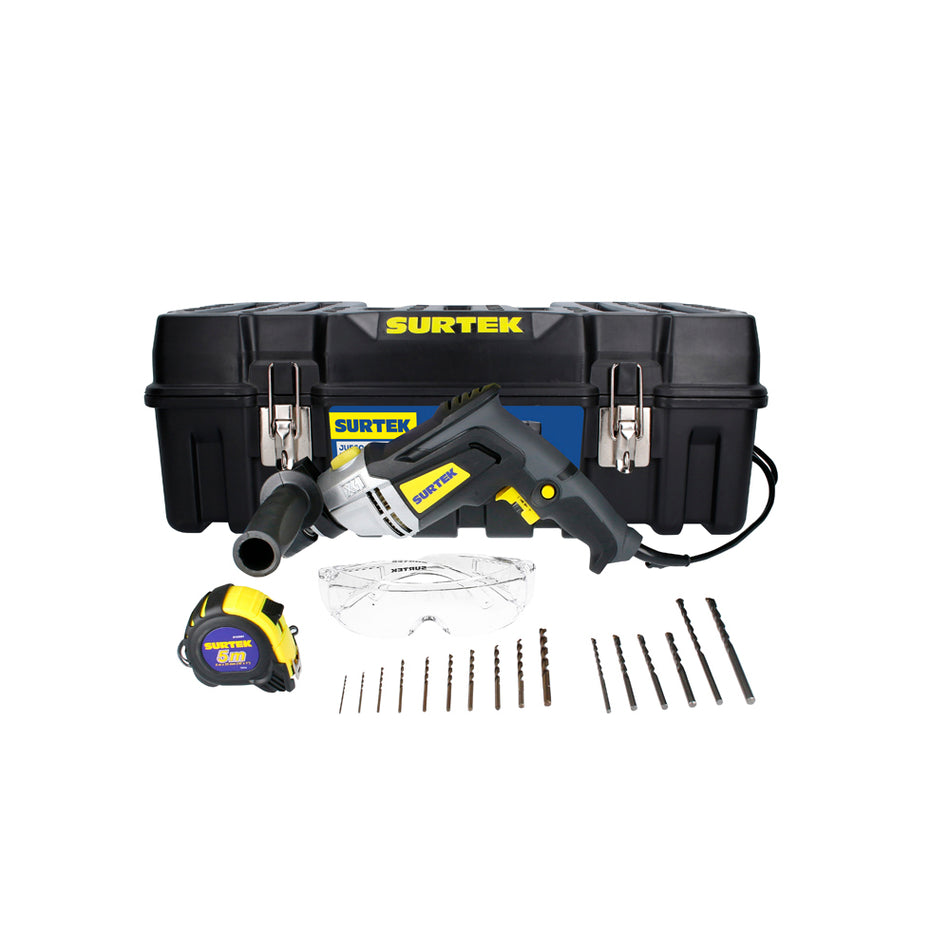 JUEGO COMBINADO DE HERRAMIENTA CON ROTOMARTILLO 1/2" 20 PIEZAS, CON CAJA PLASTICA SKU JP200