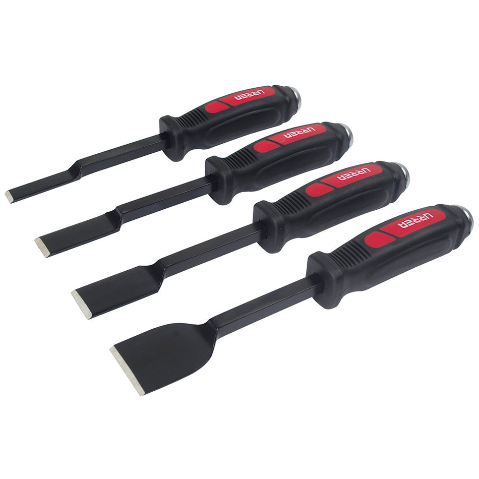 JUEGO DE RASPADORES DE CARBON DE GOLPE 10 4 PIEZAS SKU JRASP4