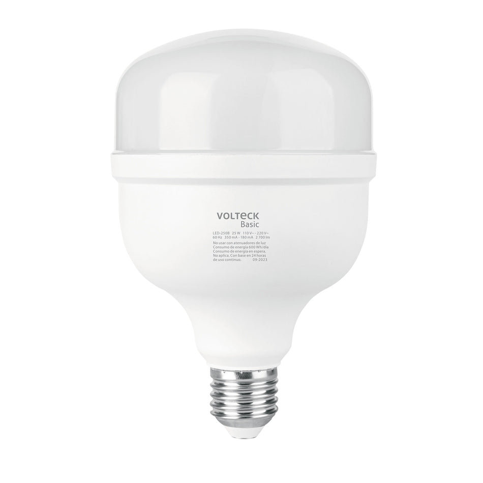 Lámpara LED alta potencia 25W (equiv. 250W) luz de día Basic) SKU LED-250B0