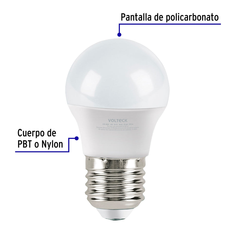 Pack de 4 lámparas LED A19 8 W (equiv. 60 W), luz cálida SKU LED-60CBX40