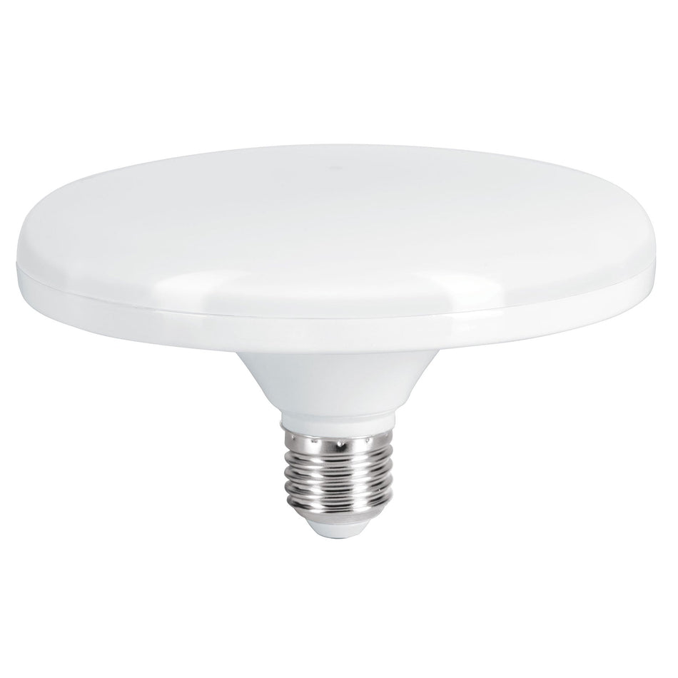 Lámpara LED tipo OVNI 18 W (equiv. 125 W), luz cálida, caja SKU LEDCI-120C0