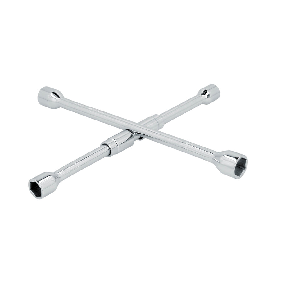 LLAVE DE CRUZ CROMADA PLEGABLE 14" SKU LLC14P0