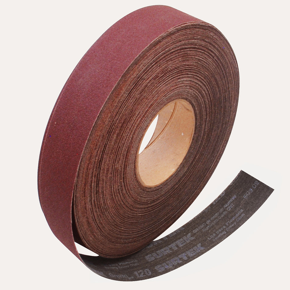 LIJA EN ROLLO PARA PLOMERO 1-1/2 X 45 M, GRANO 120 SKU LR451200