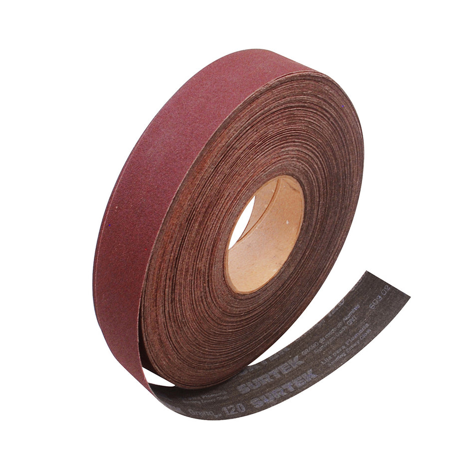 LIJA EN ROLLO PARA PLOMERO 1-1/2 X 5 M, GRANO 120 SKU LR51200