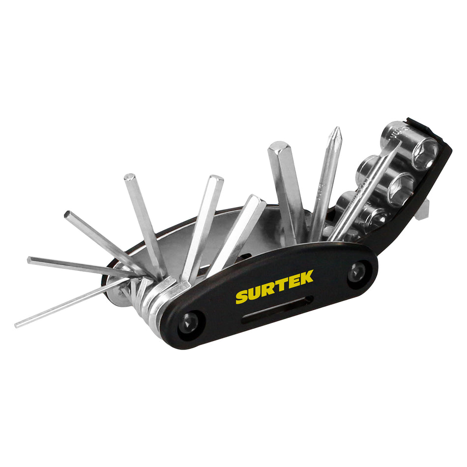 PINZA MULTIHERRAMIENTAS PARA BICICLETA 15 EN 1 SKU MCI150