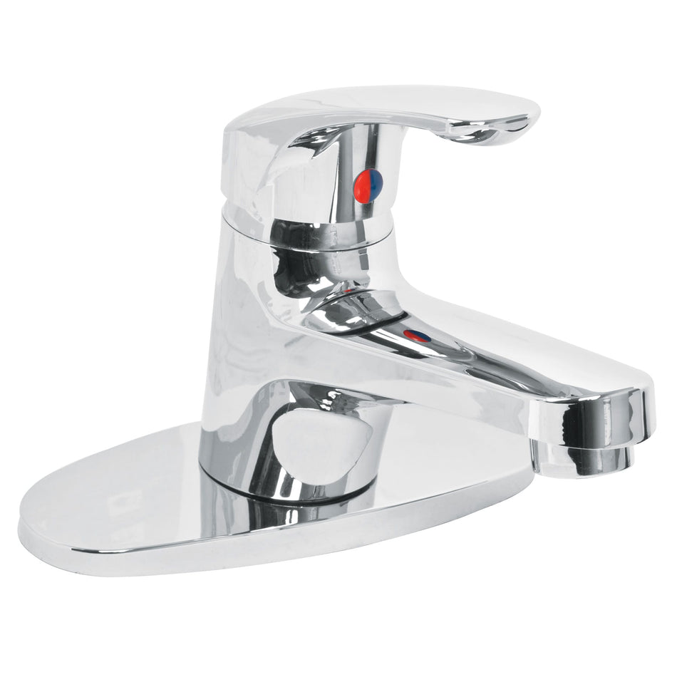 Monomando plástico para lavabo, nariz recta, Foset Basic SKU MP-420