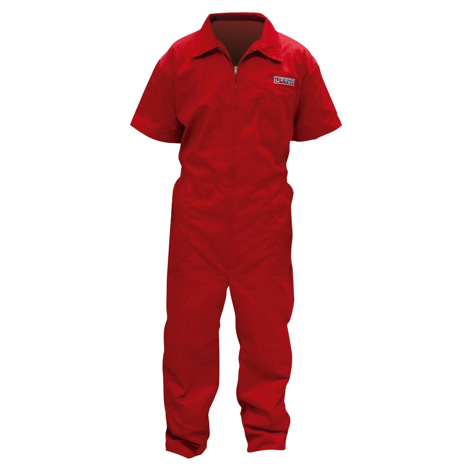 Overol color rojo talla EG SKU OVE200XL