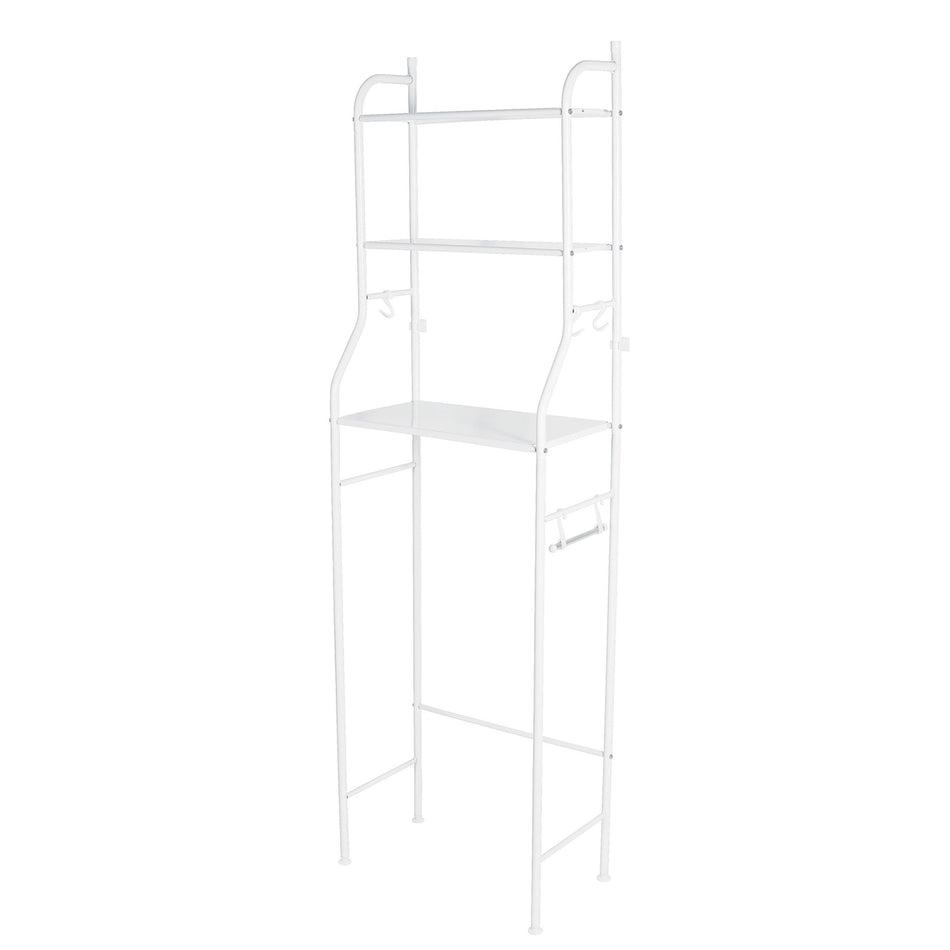 Mueble organizador blanco para baño con 3 repisas, Foset SKU OWC-3