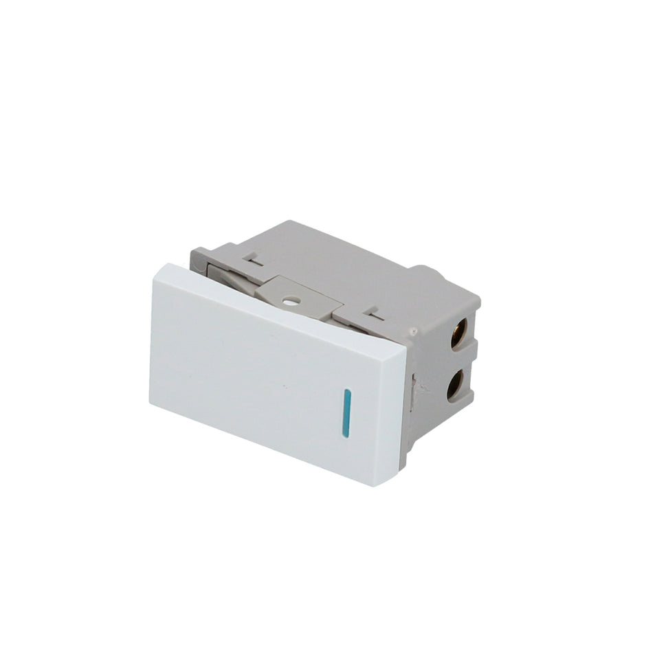 INTERRUPTOR 3 VAAS 1/3, LANEA PREMIUM, COLOR BLANCO SKU P608B0
