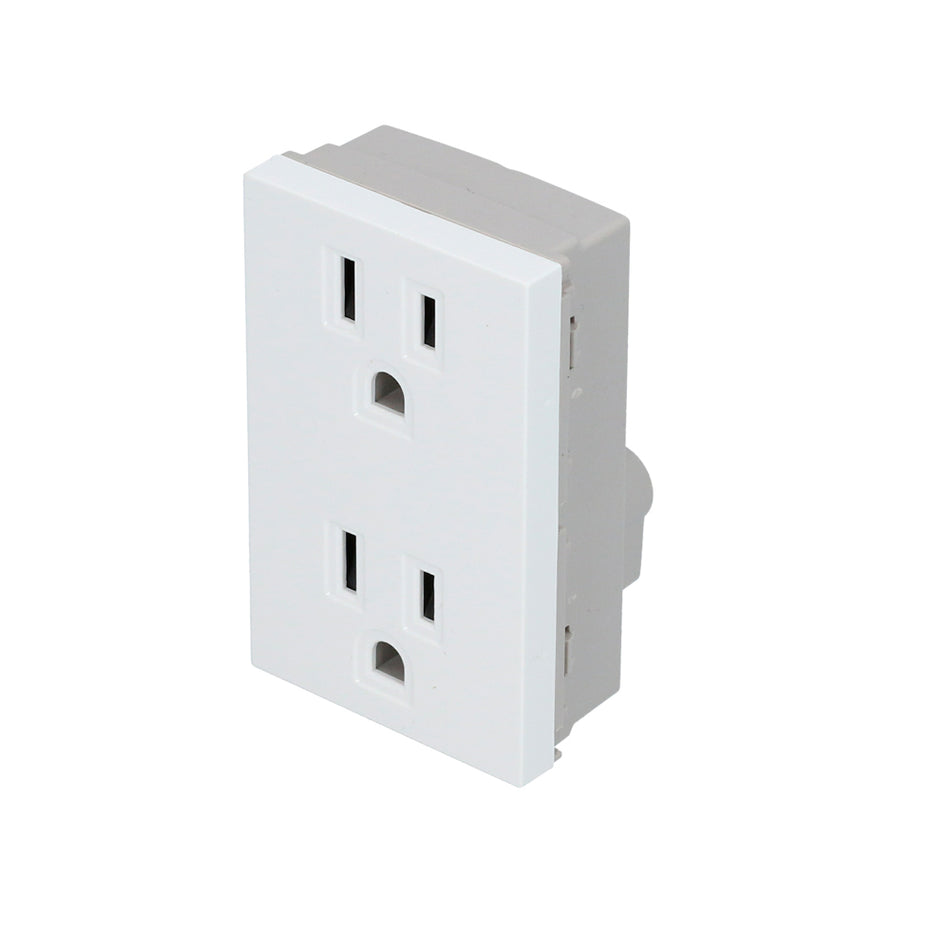 CONTACTO DAšPLEX 1/1, LANEA PREMIUM, COLOR BLANCO SKU P612B0