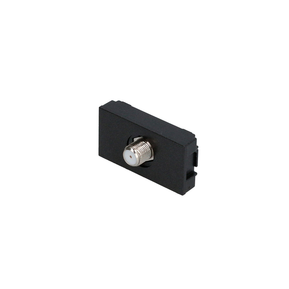 TOMA PARA TV 1/3, LANEA PREMIUM, COLOR NEGRO SKU P614N0