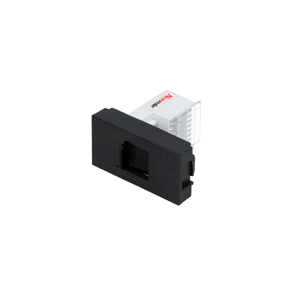 TOMA PARA TELEFONO 1/3, LANEA PREMIUM, COLOR NEGRO SKU P615N0