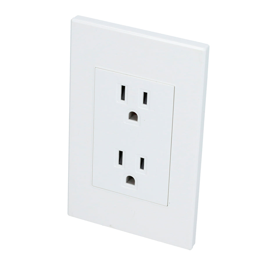 PLACA CONTACTO DAšPLEX 1/1, LANEA PREMIUM, COLOR BLANCO SKU P627B0