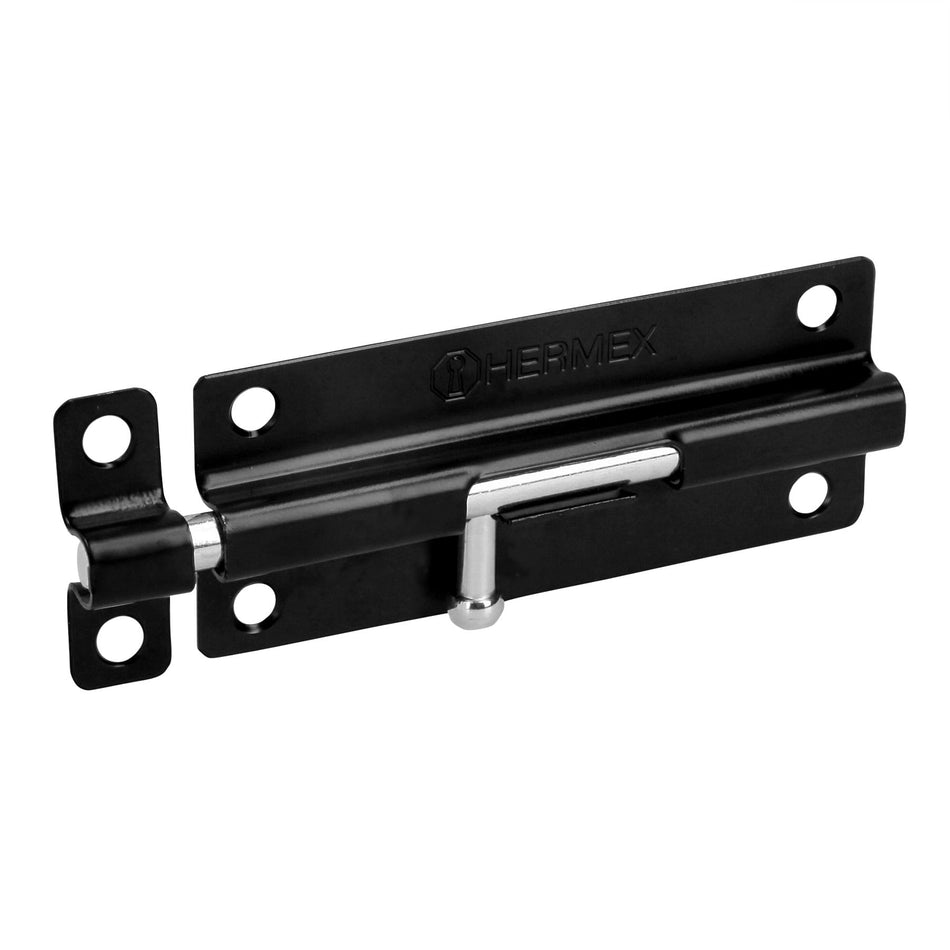 Pasador de barril 5' de acero acabado negro, Hermex SKU PAS-56