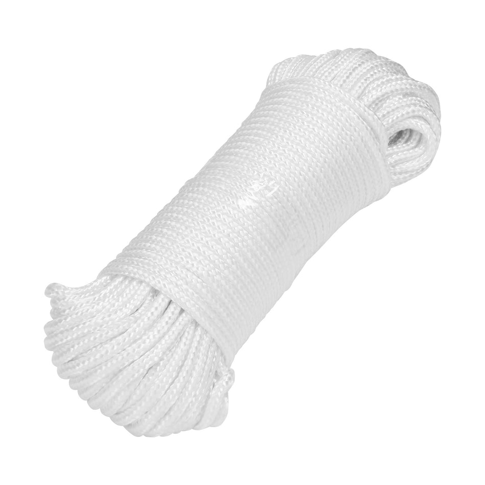 Piola de poliéster diamante de 4 mm x 30 m blanca, Fiero SKU PIO-430P