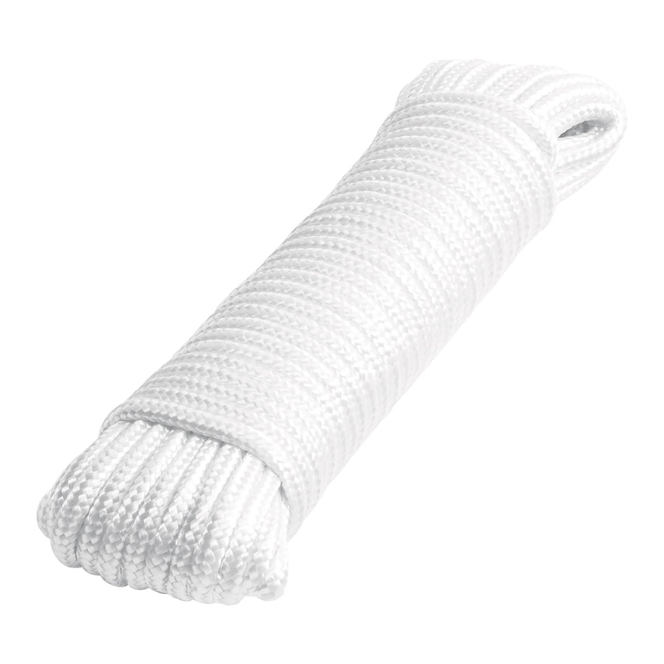 Piola de poliéster diamante de 5 mm x 15 m blanca, Fiero SKU PIO-515P