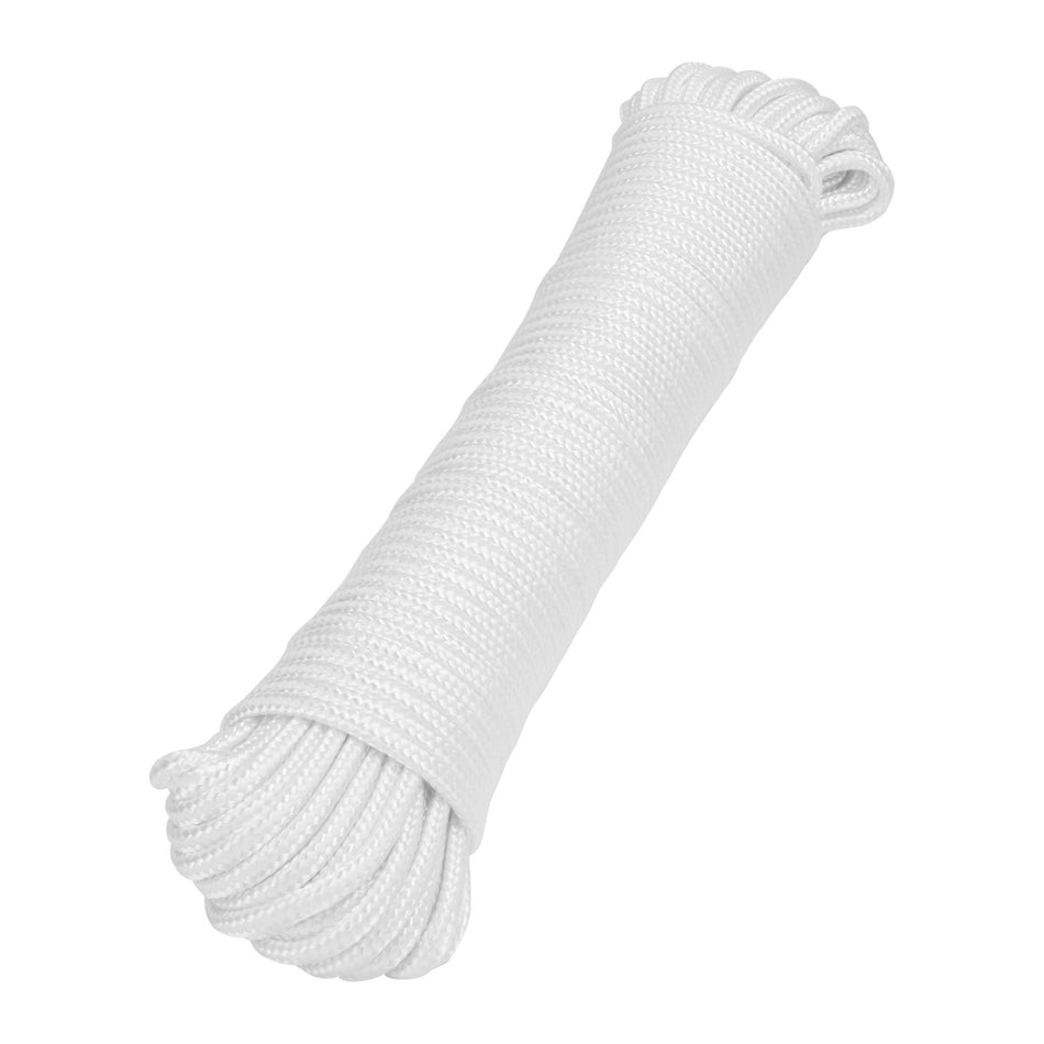 Piola de poliéster diamante de 5 mm x 30 m blanca, Fiero SKU PIO-530P