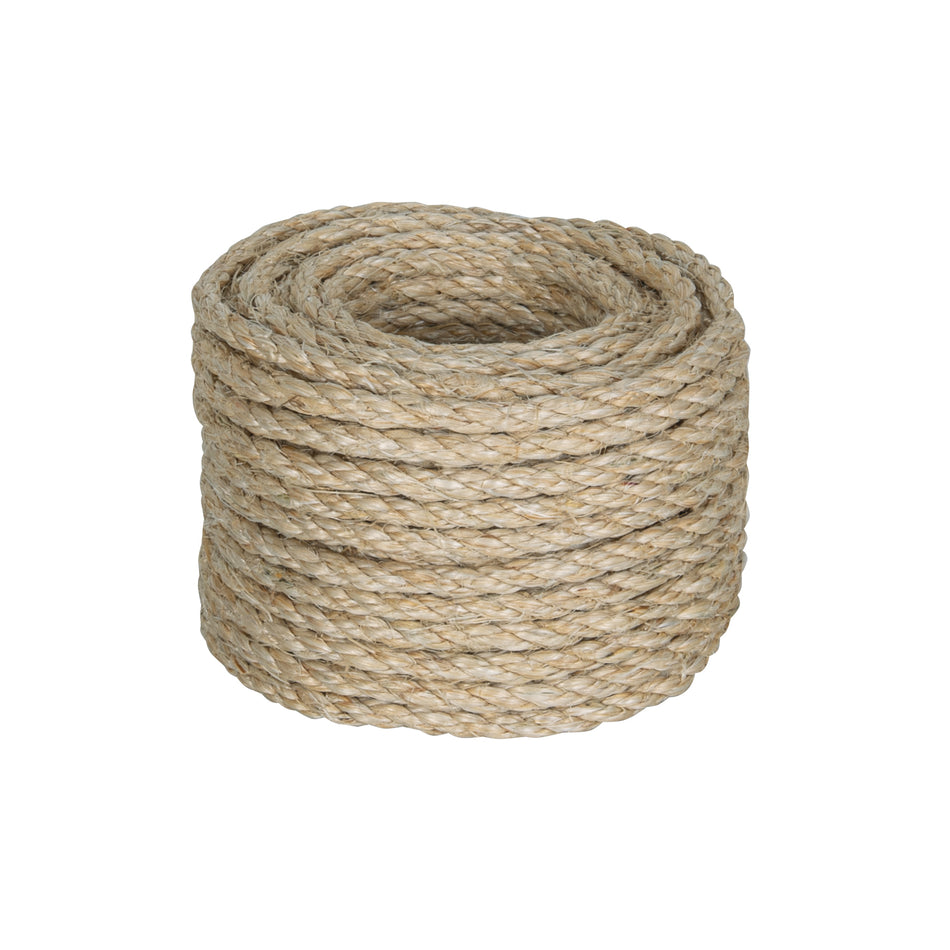 Piola de Sisal de 6 mm x 15 m natural, Fiero SKU PIO-615S