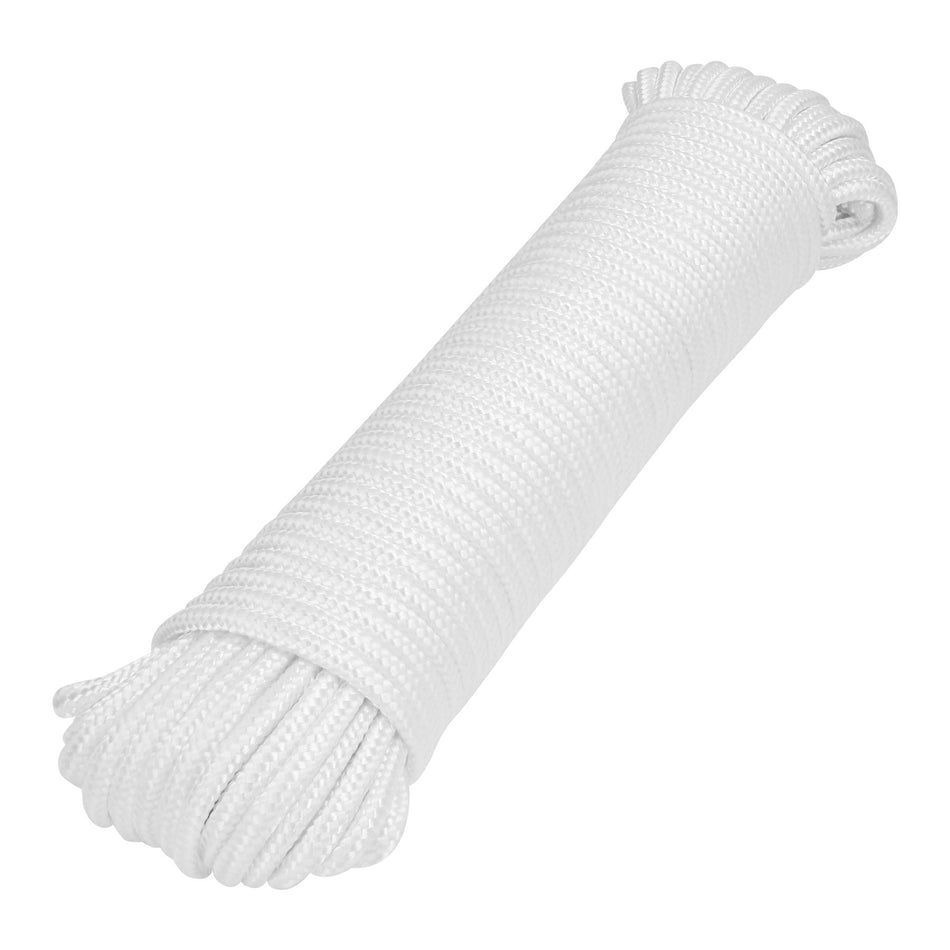 Piola de poliéster diamante de 6 mm x 30 m blanca, Fiero SKU PIO-630P