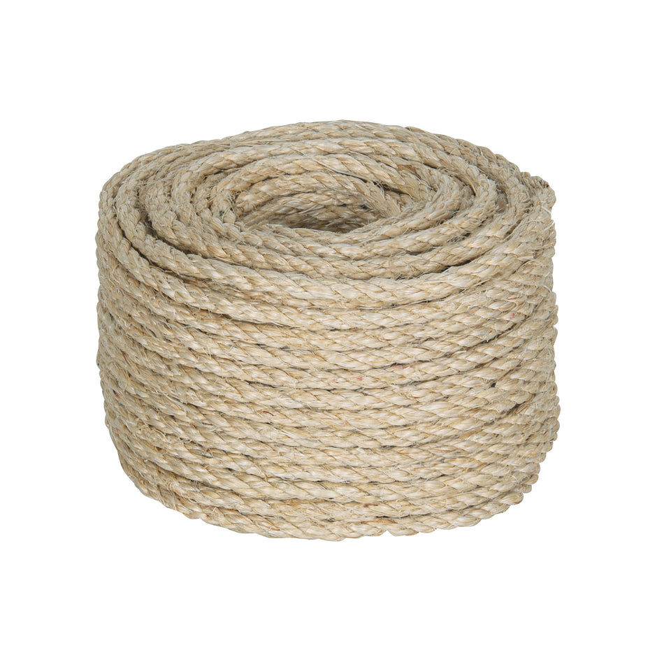 Piola de Sisal de 6 mm x 30 m natural, Fiero SKU PIO-630S