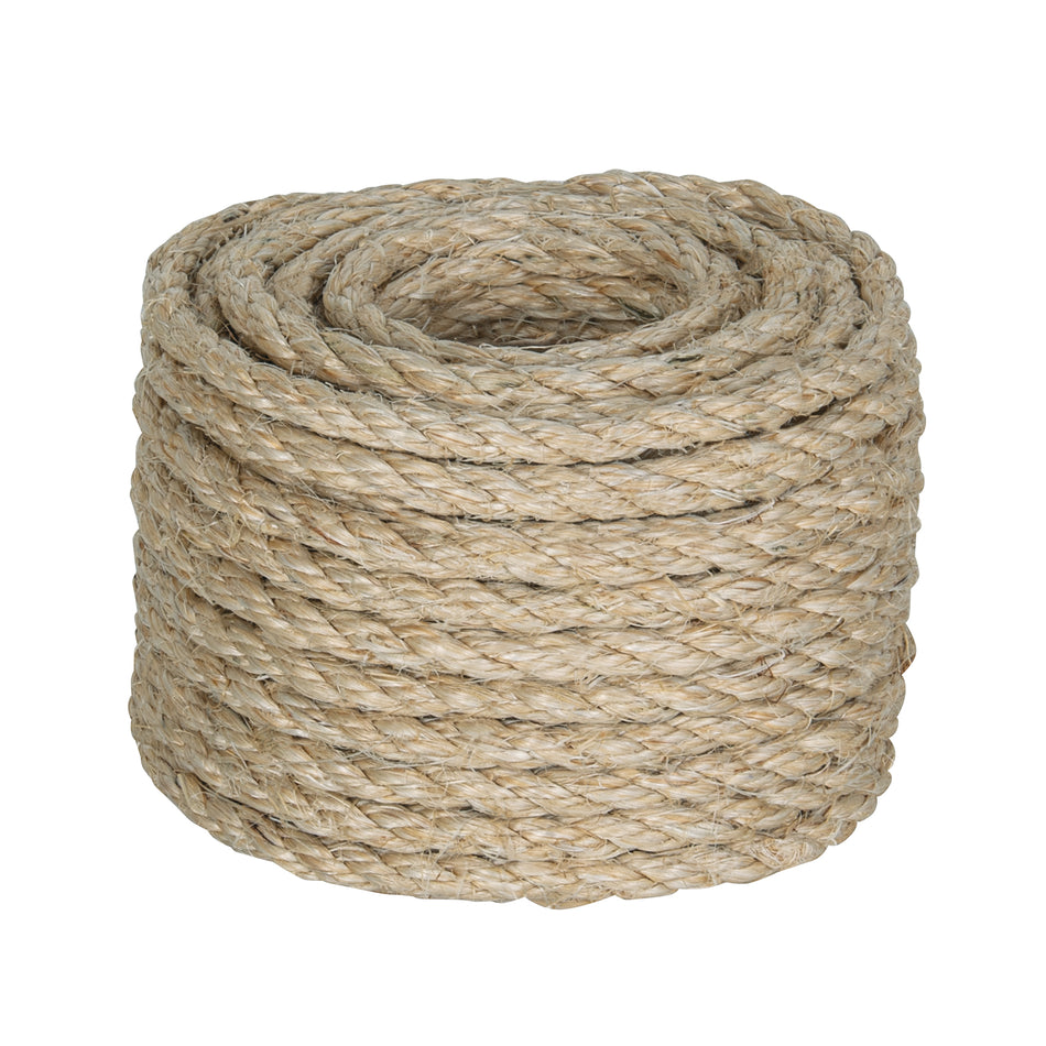 Piola de Sisal de 8 mm x 15 m natural, Fiero SKU PIO-815S