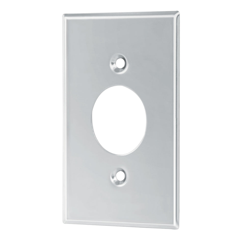 Placa de Acero Inoxidable para contacto sencillo, Standard SKU PISE-S0