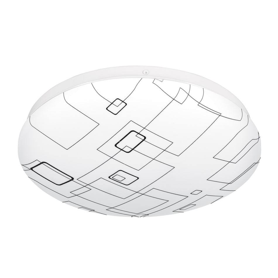 Luminario LED 15 W plafón decorativo cuadros luz día SKU PLA-502L0