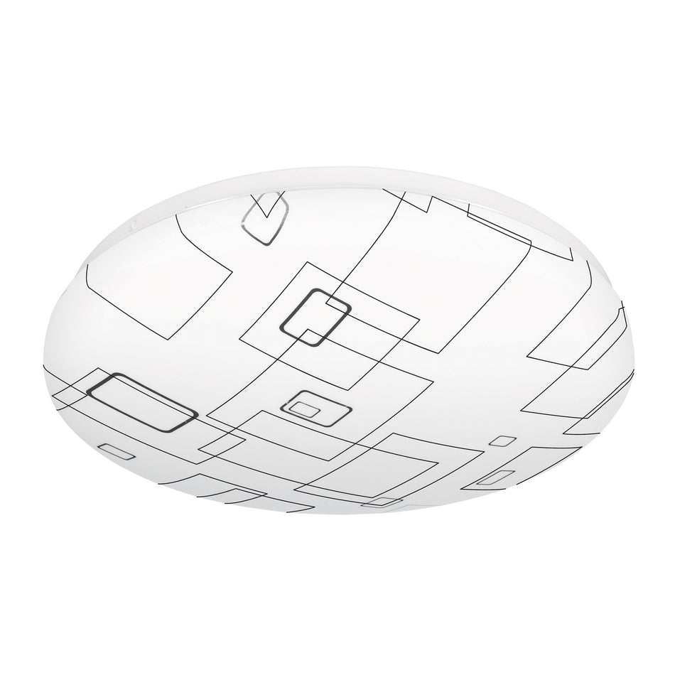 Luminario LED 18 W plafón decorativo cuadros luz día SKU PLA-503L0