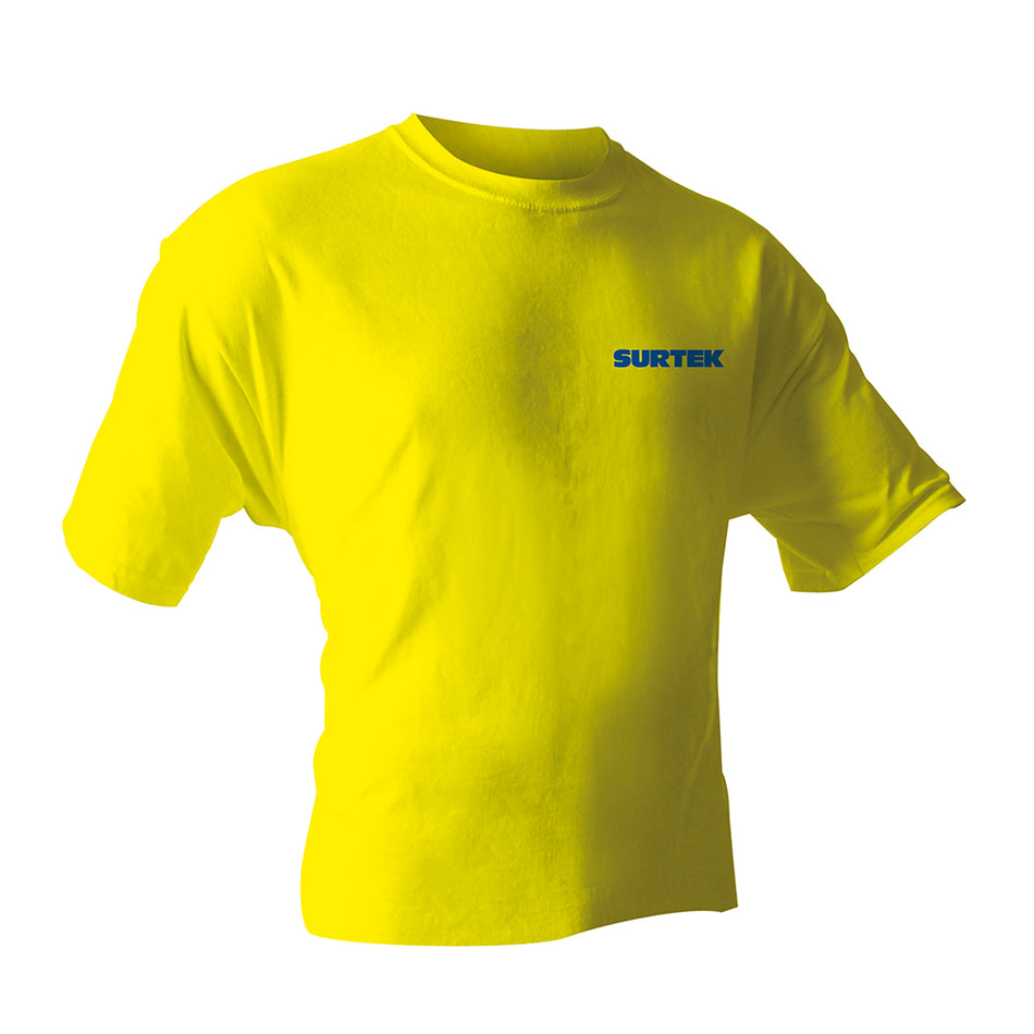 PLAYERA CUELLO REDONDO COLOR AMARILLO TALLA L SKU PLA101L0