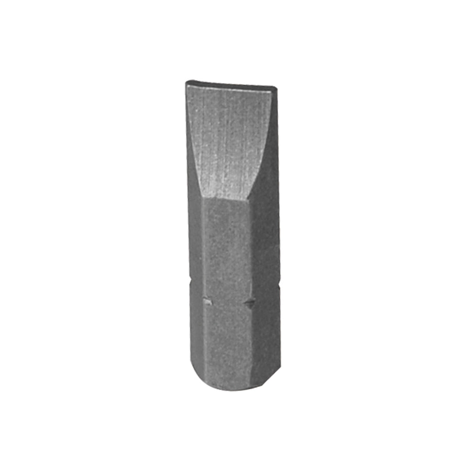 PUNTA PLANA DE PODER PARA DESTORNILLADOR HEXAGONO DE 1/4", 5/16" X 1" 10 PIEZAS SKU PPL1010