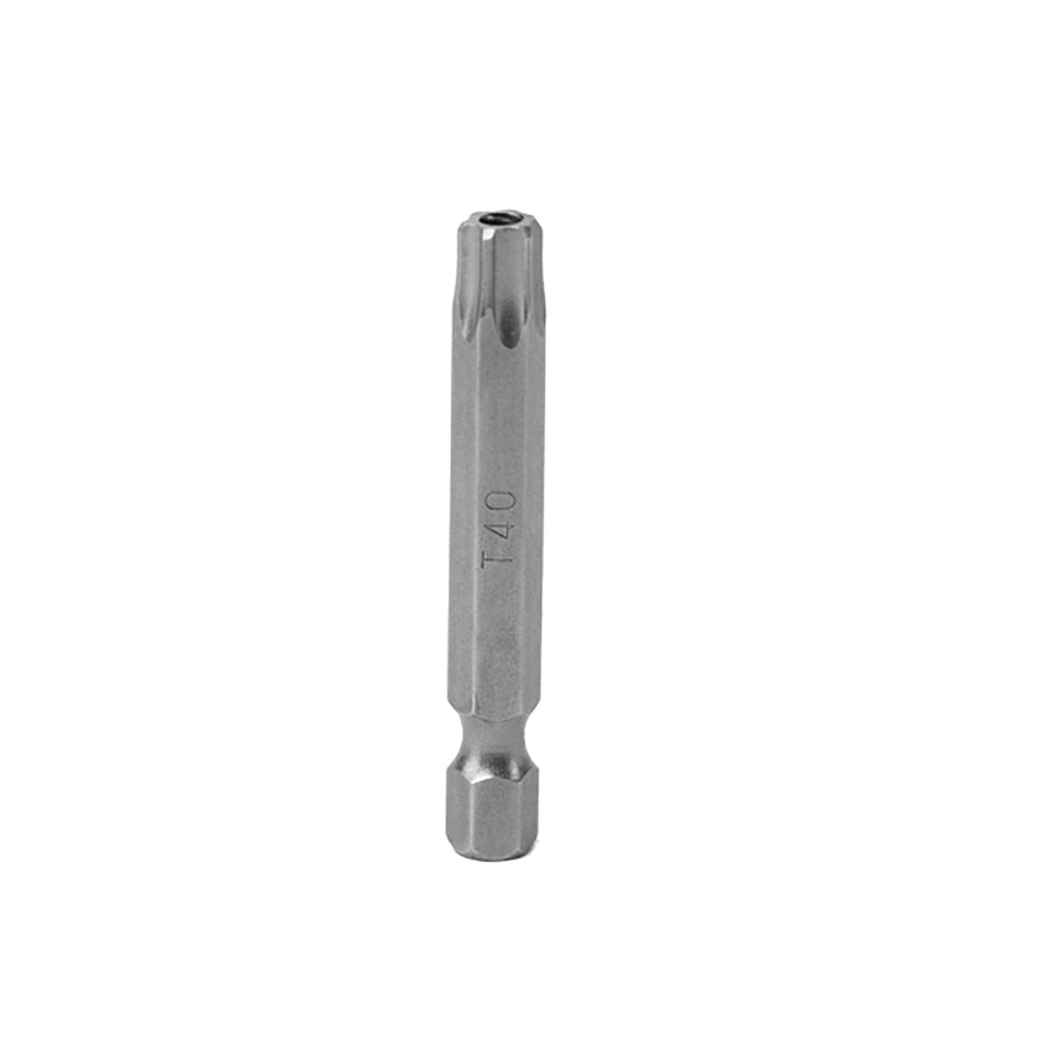 PUNTA TORX SEGURIDAD DE PODER HEXAGONO DE 1/4", T27 X 2" 5 PIEZAS SKU PTS2720