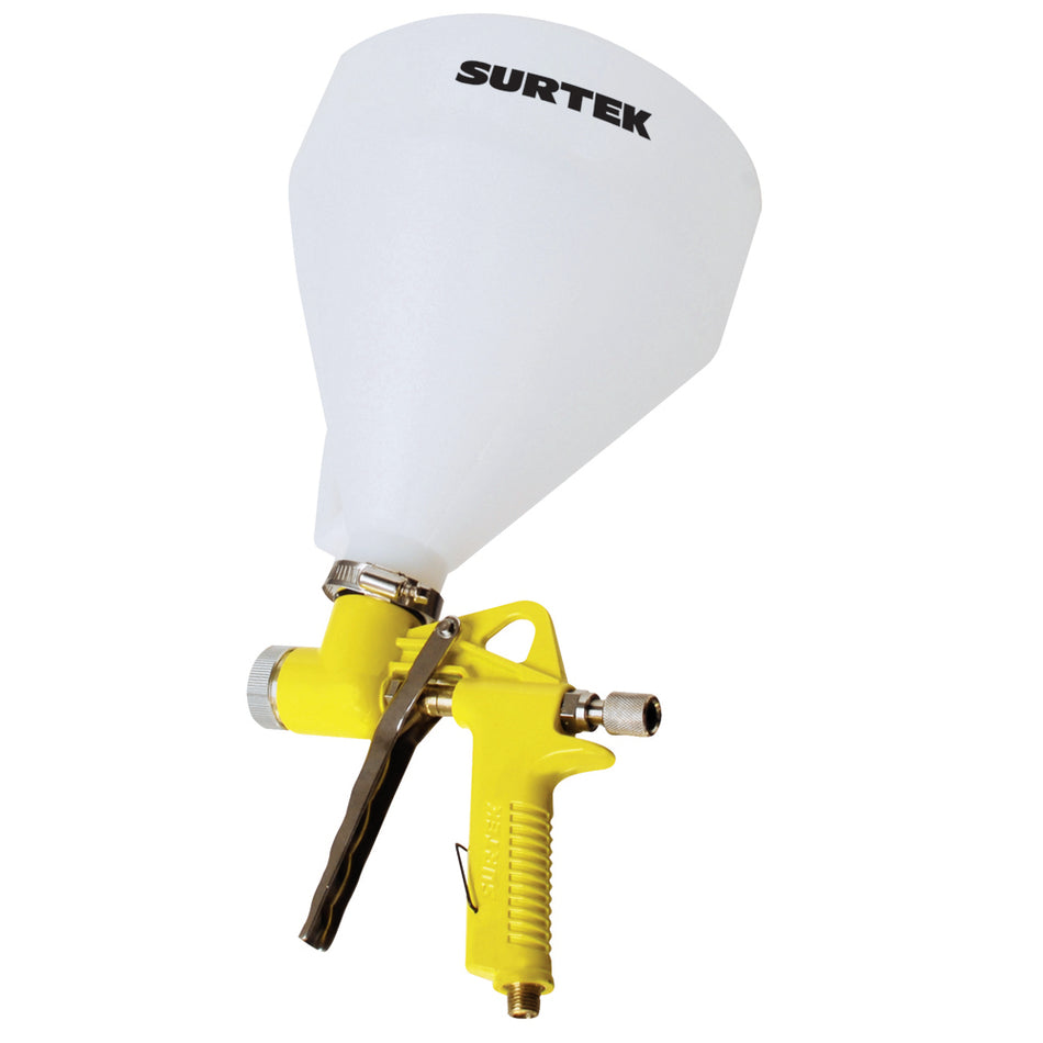 PISTOLA PARA PINTAR TEXTURIZADOS CON ALIMENTACION DE GRAVEDAD, CAPACIDAD 5000 ML, 72 PSI SKU PTX10