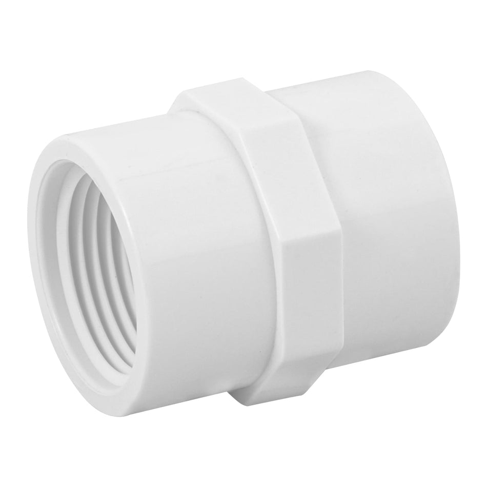 Adaptador hembra de PVC 3/4', Foset SKU PVC-602