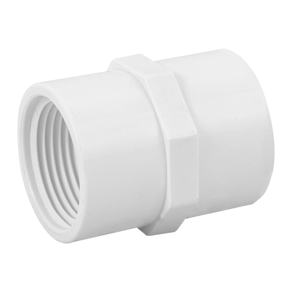 Adaptador hembra de PVC 1', Foset SKU PVC-603