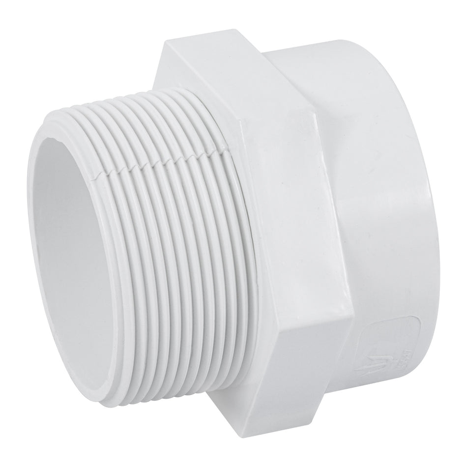 Adaptador macho de PVC de 2', Foset SKU PVC-616