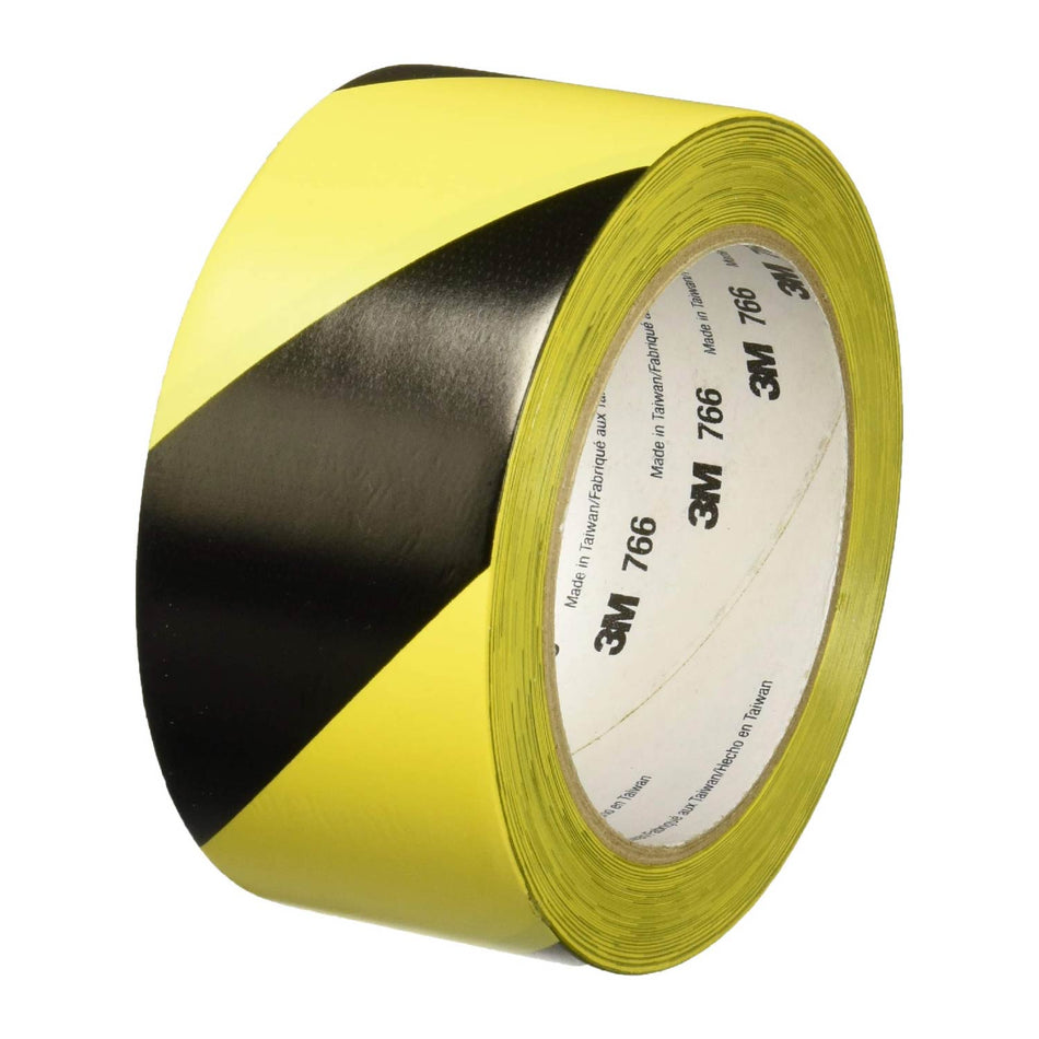 CINTA DE MARCAJE 50MM X 33M NEGRO/AMARILLO SKU Q3M766