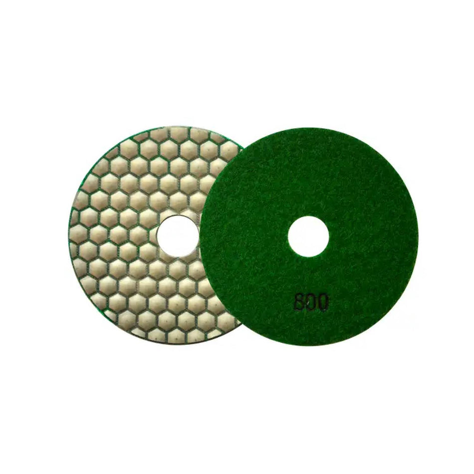 PAD DE DIAMANTE PARA PULIDO EN SECO G-800 4 SKU QAX2674