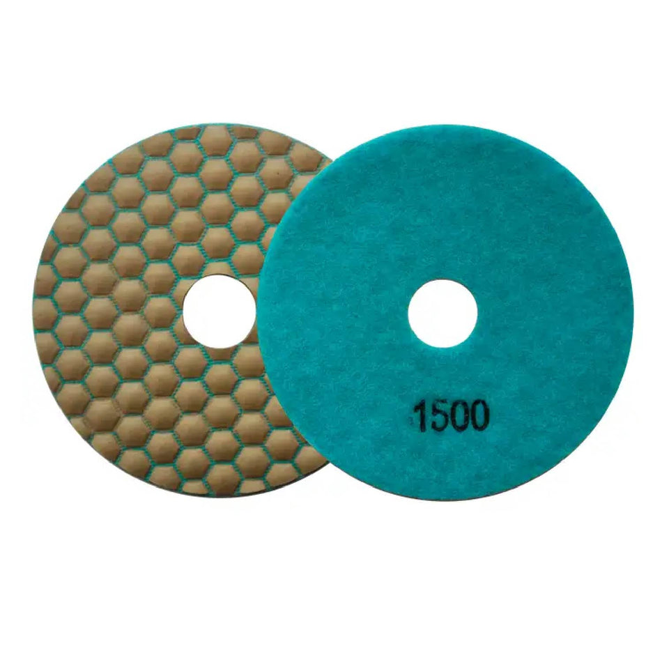 PAD DE DIAMANTE PARA PULIDO EN SECO G-1500 4 SKU QAX2675