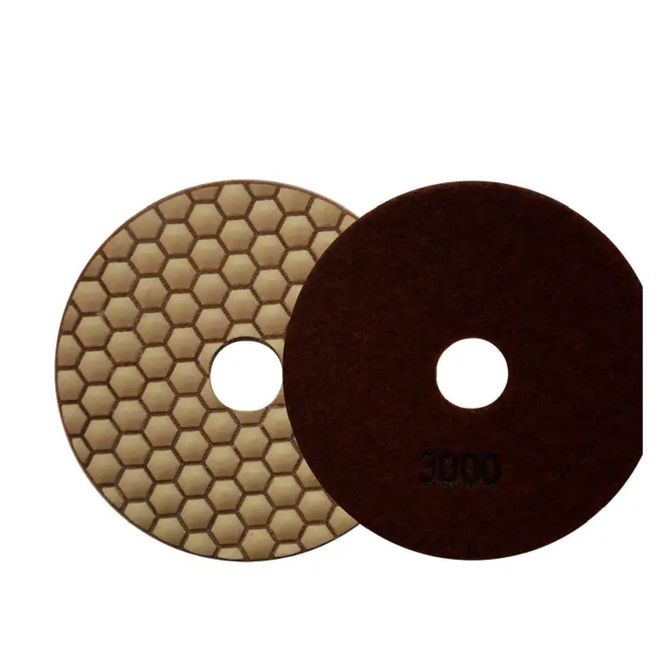 PAD DE DIAMANTE PARA PULIDO EN SECO G-3000 4 SKU QAX2676