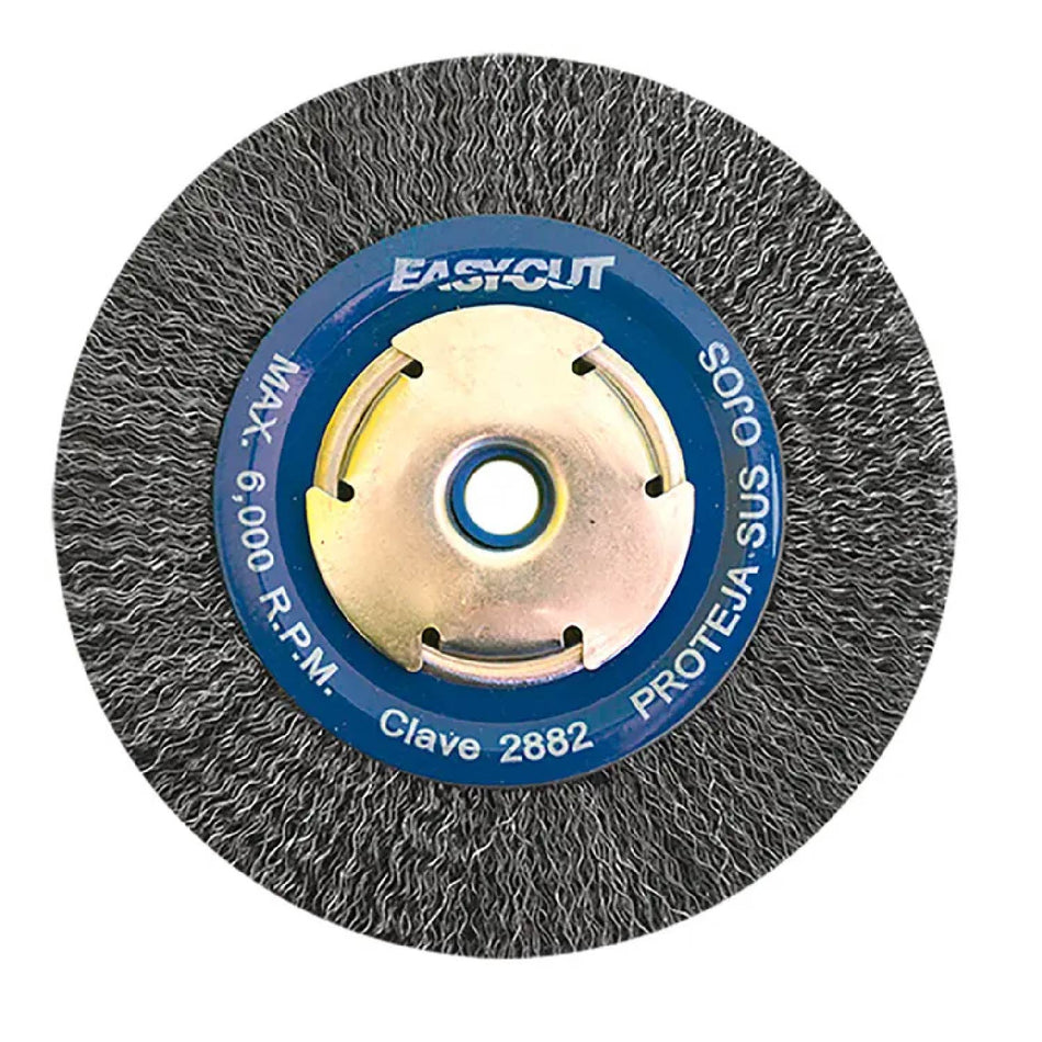 CEPILLO CIRCULAR DE ALAMBRE ONDULADO EASY-CUT 6X0.014X1/2 SKU QAX2882