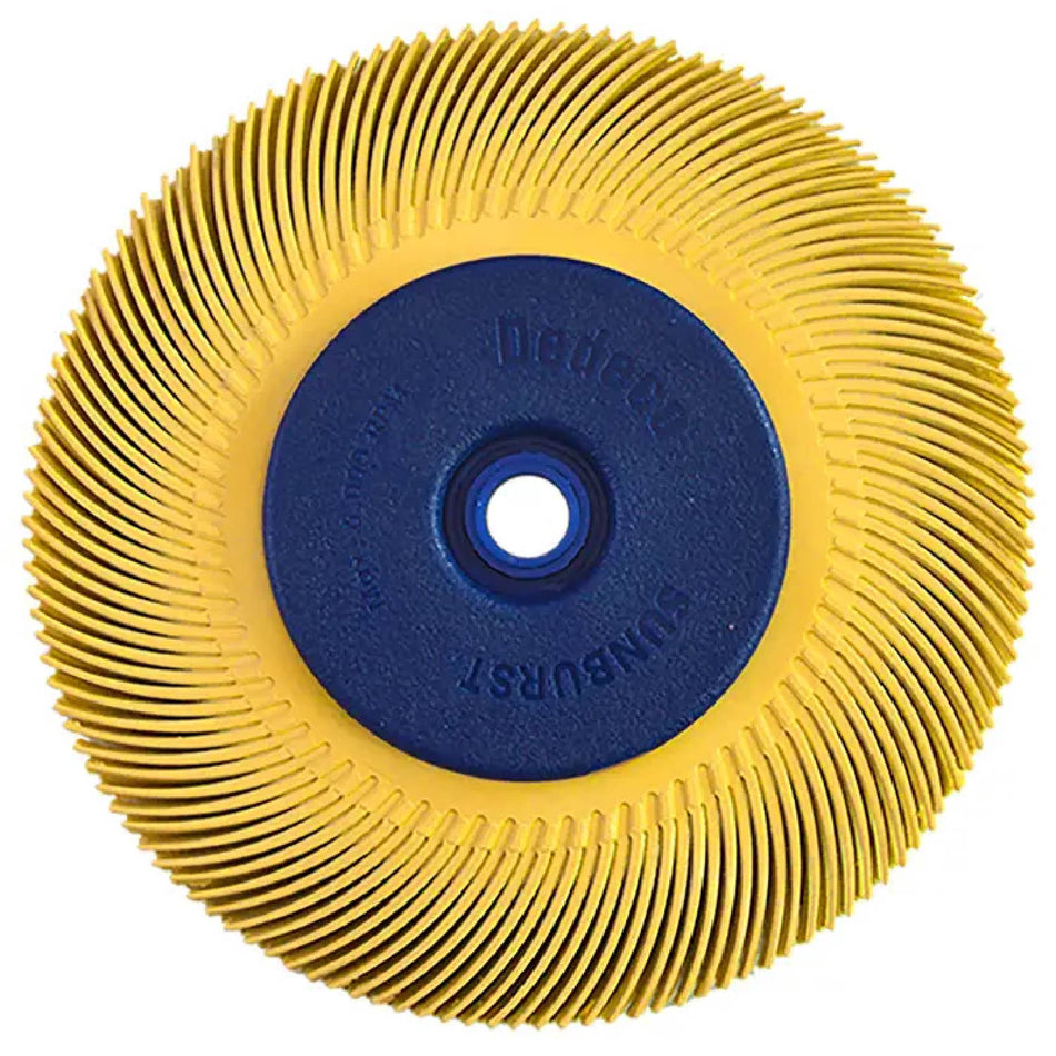 RUEDAA RADIAL TERMOPLASTICA DE 150 MM DE DIAMETRO COLOR AMARILLO CON SKU QAX4854