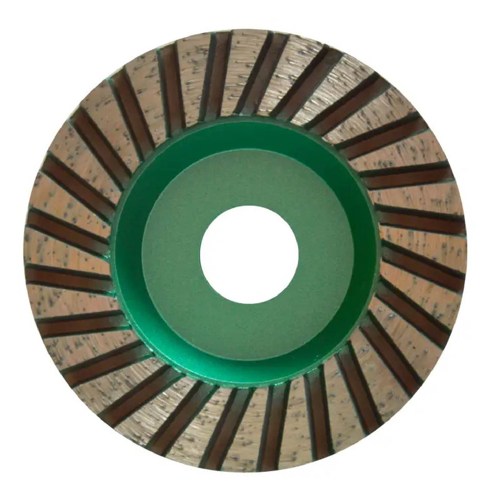 COPA DE DIAMANTE VERDE TURBO GRANITO 4X1/4X7/8 SKU QAX869