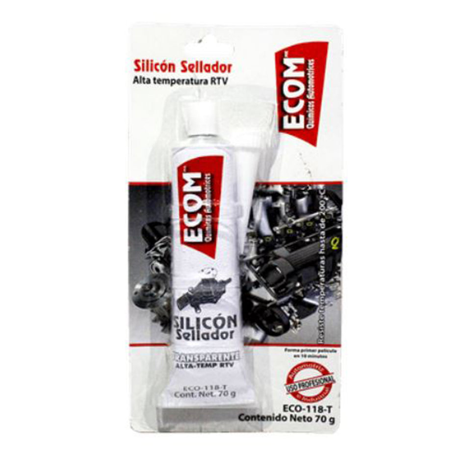 SILICON RTV ROJO 70 GRMS SKU QEC118R