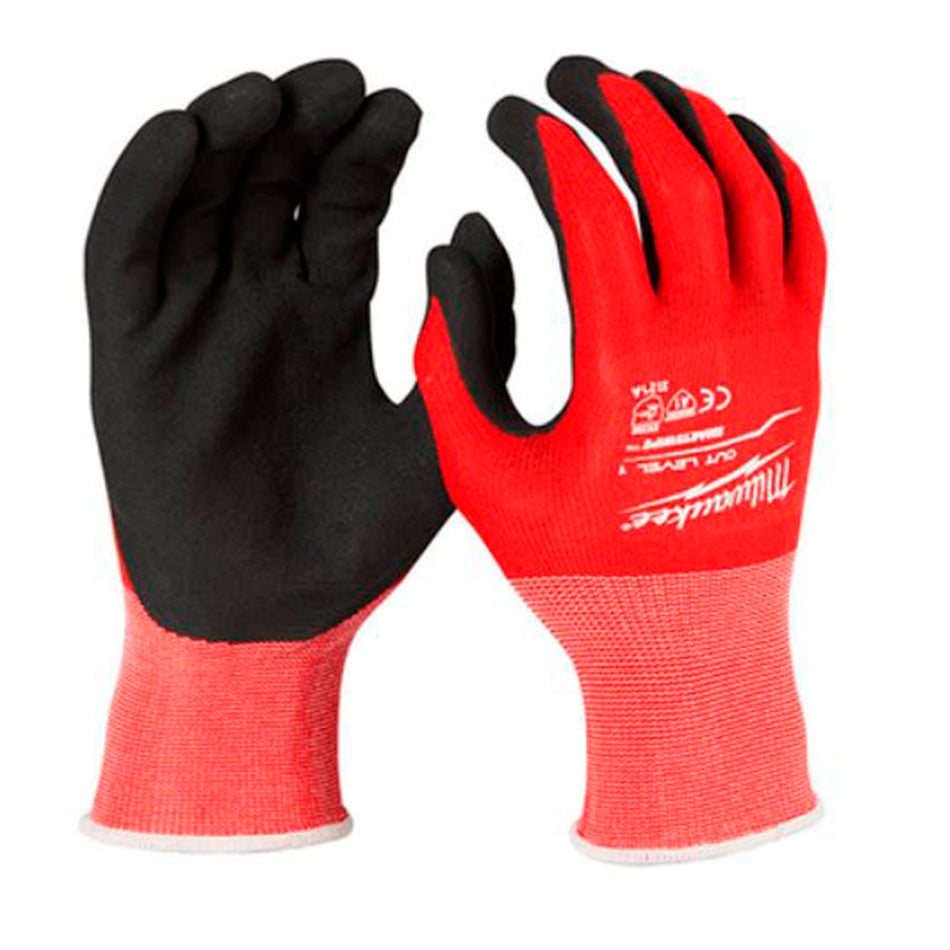 GUANTES DE NITRILO LARGO SKU QMW28902